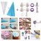 Russian Piping Tips Cake Decorating Supplies 88 Baking Supplies Set 49 Icing Piping Tips 3 Russian Ball Piping Tip, Flower Frosting Tips, Bakes Flower Nozzles Large Cupcake Decorating Kit